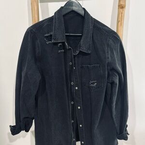 Black Denim Jacket